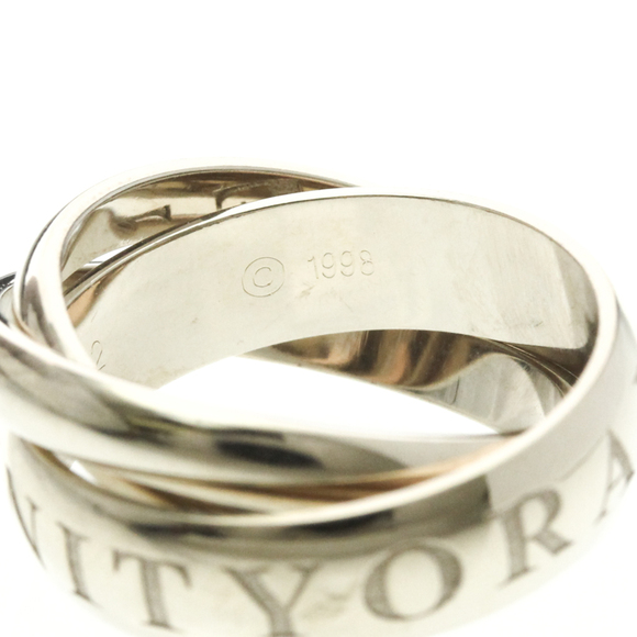 CARTIER 18k Silver Trinity Ring - Picture 7 of 8